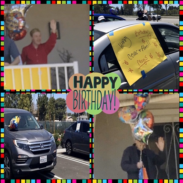 A and C Birthday Collage