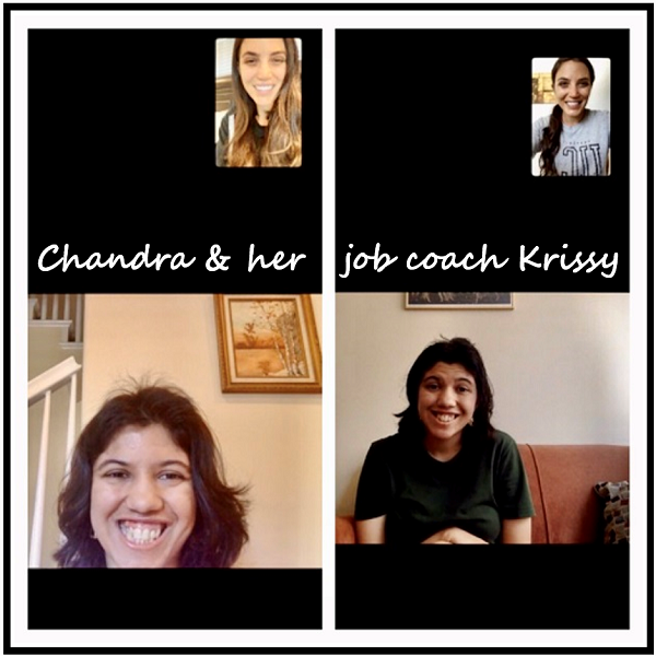 Chandra and Job Coach Krissy W2