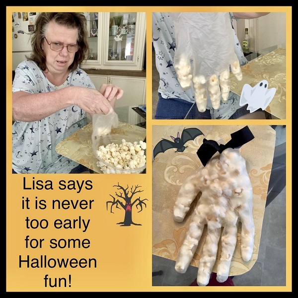 Lisa Halloween Craft W